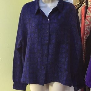 Chicos Textured Shirt/Jacket